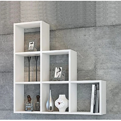 Kệ Sách Treo Tường Pilot Tundo CTKT201 KT 96,8x96,8x22 cm