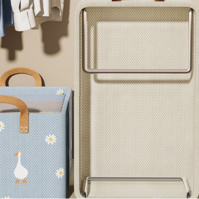 Hộp Đựng Quần Áo Có Khung Cố Định -Thiết Kế Gấp Gọn Thông Minh Giỏ Đựng Đồ Lót Giúp Tiết Kiệm Không Gian - HÀNG CHÍNH HÃNG MINIIN