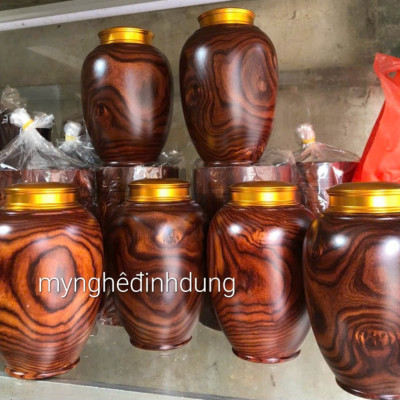 Hộp đựng trà (chè) bằng gỗ trắc cao 20×11cm 