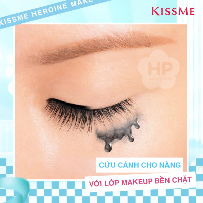 Set Mascara Nâng Rậm Dày Mi Và Mascara Tẩy Trang Mi Kissme Heroine Make (Set 2 cây)