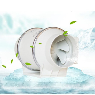 Quạt thông gió nối ống phi 100 - Quạt hút đồng trục cấp khí tươi cho công trình nhà - Hàng chính hãng GDXLFJ siêu chống ồn