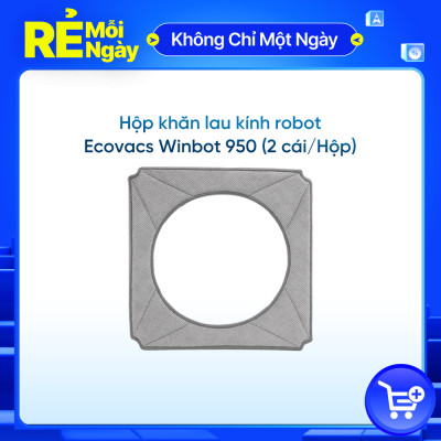 Hộp khăn lau kính Robot WINBOT 950 (2 cái )- Hàng chính hãng