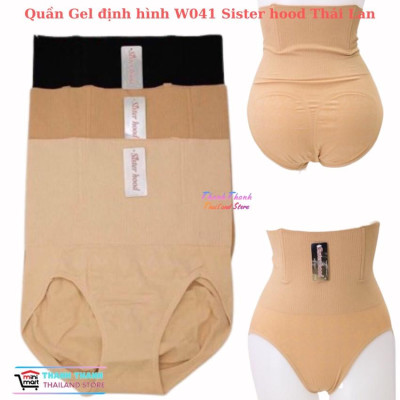 Quần gel bụng định hình, nâng mông W041 SH Thái Lan – chất vải lưới định hình, có thanh chống cuộn