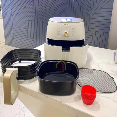 NỒI CHIÊN KHÔNG DẦU PHILIPS XXL HD9870/20 MÀU TRẮNG Hàng chính hãng