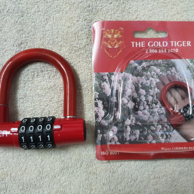 Ổ Khóa mã số loại lớn Tiger, thay đổi được mã số tùy ý - Hàng chính hãng