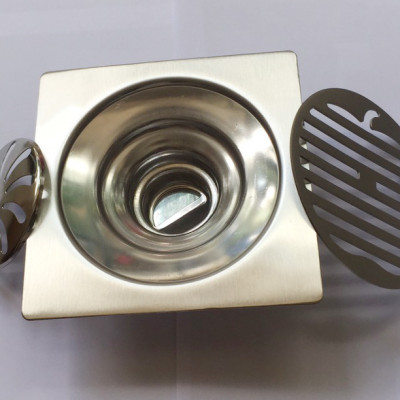 [KIBATH] HỐ GA CHẮN RÁC CHỐNG HÔI TỰ ĐỘNG INOX 304