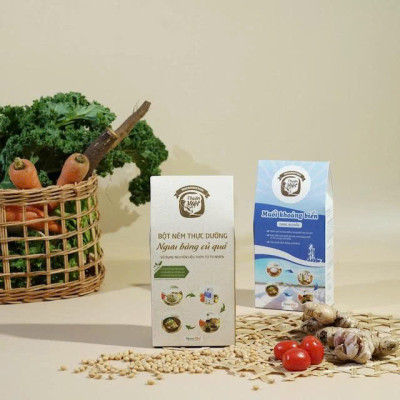 Bột Nêm Thực Dưỡng Ngưu Bàng Củ Quả Homefood 400g/ 800g - Gia Vị Cho Cả Gia Đình, Ăn Chay, Tự Nhiên