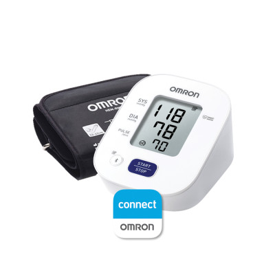 Máy đo huyết áp Omron HEM-7142T1 phát hiện nhịp tim không đều, bộ nhớ 14 kết quả đo có kết nối Bluetooth, Model mới 2022