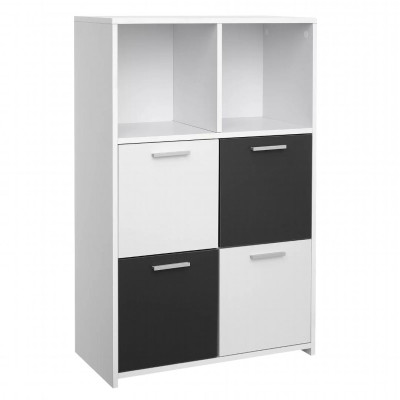 Tủ để sách gỗ công nghiệp nhỏ gọn SMLIFE Barbra