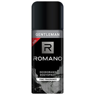 Xịt Ngăn Mùi Toàn Thân Romano Gentleman 150ml