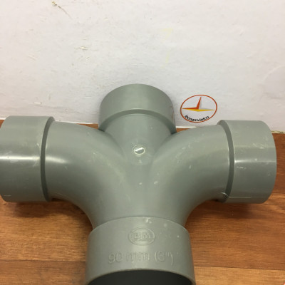 Tứ thông 90 nhựa PVC Bình Minh