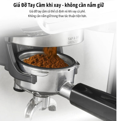 Máy pha cà phê Espresso chuyên nghiệp 3 trong 1, thương hiệu Mỹ cao cấp HiBREW CM5020 - HÀNG NHẬP KHẨU