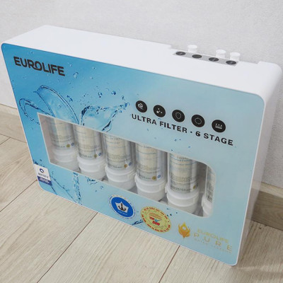 Máy Lọc Nước Trực Tiếp 6 Cấp Độ Lọc Eurolife EL-UF6 - Hàng Chính Hãng