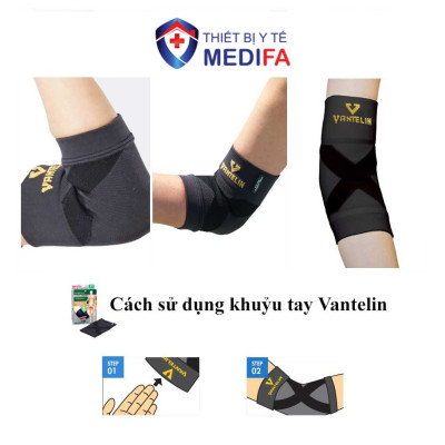 Băng Bảo Vệ Khớp Khuỷu Tay Vantelin Elbow Support Size M