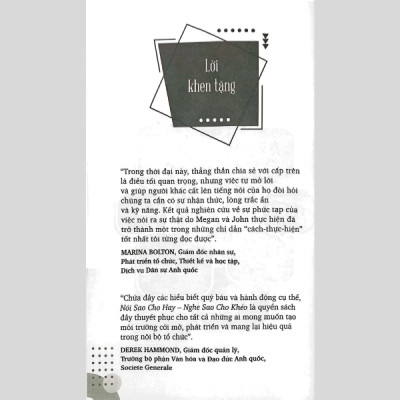 Nói Những Gì Cần Nói Và Nghe Những Gì Cần Nghe - Nói Sao Cho Hay Nghe Sao Cho Khéo