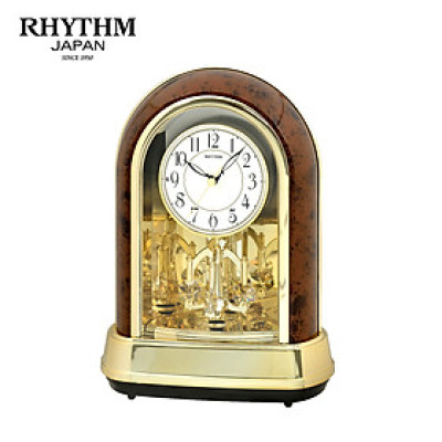 Đồng hồ để bàn Nhật Bản Rhythm 4RH791WU23- Kt 21.2 x 28.8 x 12.0cm, 1.03Kg. Vỏ nhựa, dùng PIN