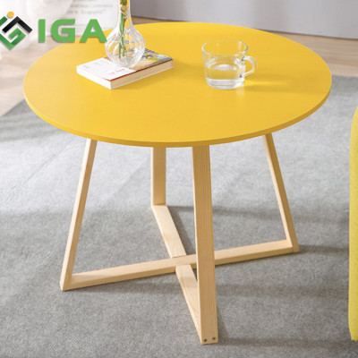 Bàn trà Bắc Âu Chân vuông mặt 60cm gp51