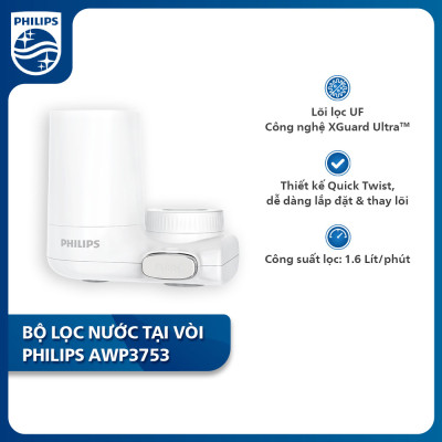 Bộ lọc nước tại vòi Philips AWP3753 - Hàng Chính Hãng