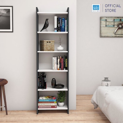 Kệ Gỗ Để Sàn Nhiều Ngăn Dài 48.6cm, Cao 155cm Rộng 22cm SIB Decor KSG10