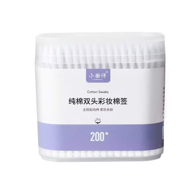 Hộp 200 Tăm Bông Ngoáy Tai 2 Đầu Xoắn Nhọn – Nhiều Màu Sắc, Tiện Dụng - HÀNG CHÍNH HÃNG MINIIN