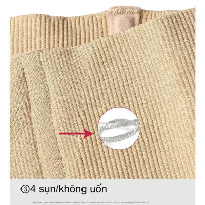 Quần Gen Ôm Bụng Dạng Đùi Có Thanh Chống Cuộn Voronin 8292 – Siêu Gọn, Siêu Định Hình