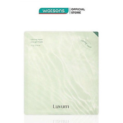Mặt Nạ Thạch Luvum Làm Dịu, Phục Hồi Da Calming Repair Cica Gel Mask 33g