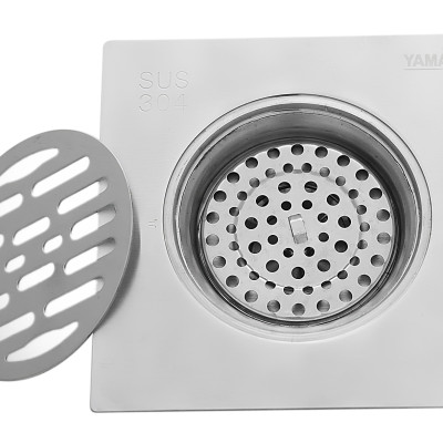 Hố ga thoát sàn inox 304 (15x15cm) Yamato YMTDL04A