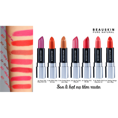 Son lì mềm môi Beauskin Luxury Darling Matte 3.5g