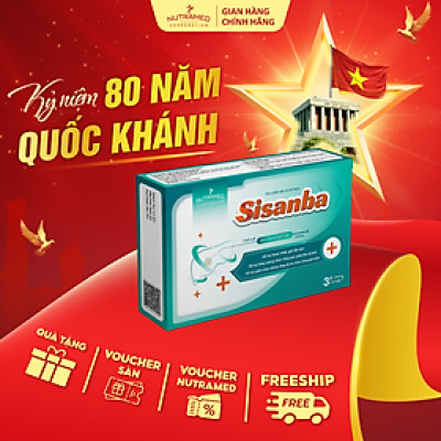 Viên uống Sisanba hỗ trợ bảo vệ và tăng cường chức năng gan (30 viên) - Nutramed