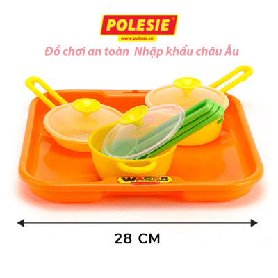 Đồ chơi nhập vai Polesie bộ phụ kiện nhà bếp PLS-40732