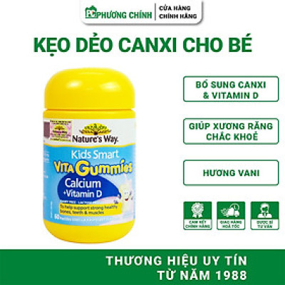 Kẹo Dẻo Bổ Sung Canxi Cho Bé Nature