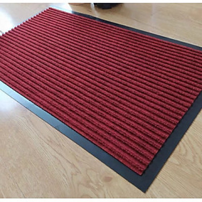 Thảm chùi chân chống trượt đế cao su đen (60 x 90 cm)