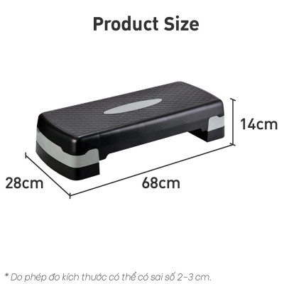 BG Bục dậm nhảy AEROBIC STEP 68CM giảm cân hiệu quả