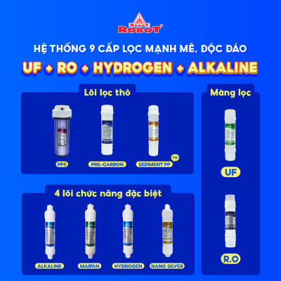 Máy Lọc Nước R.O + UF + Hydrogen Reno Pro 239GK-UR - Hàng Chính Hãng