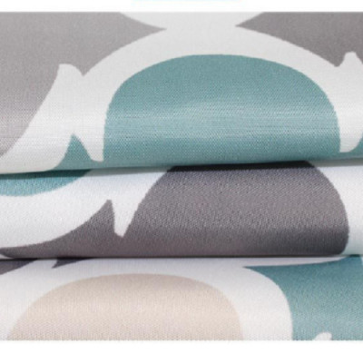 RÈM PHÒNG TẮM POLYESTER KHÔNG THẤM NƯỚC, HỌA TIẾT ĐÈN LỒNG