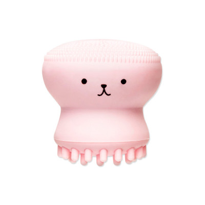 Cọ Rửa Mặt Bạch Tuộc Tạo Bọt Xốp Rửa Sạch Massage Lỗ Chân Lông Tẩy Tế Bào Chết - Hàng chính hãng