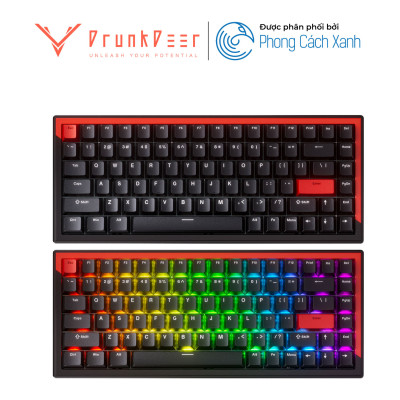 Bàn phím từ HE DrunkDeer G75 | Magnetic Switch - Rapid Trigger - Hàng Chính Hãng