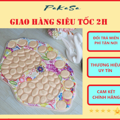 Thảm Chân Massage Hình Bàn Chân Dễ Thương PaKaSa - Hàng Chính Hãng 