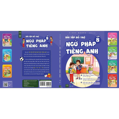 Sách - Bài Tập Bổ Trợ Ngữ Pháp Tiếng Anh Lớp 8 - VISHV Books - 1980 Books