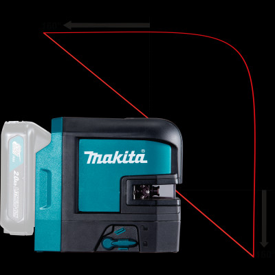 MÁY CÂN MỰC LASER 2 TIA ĐỎ DÙNG PIN 12V MAKITA SK106DZ (KHÔNG KÈM PIN VÀ ĐẾ SẠC) - HÀNG CHÍNH HÃNG