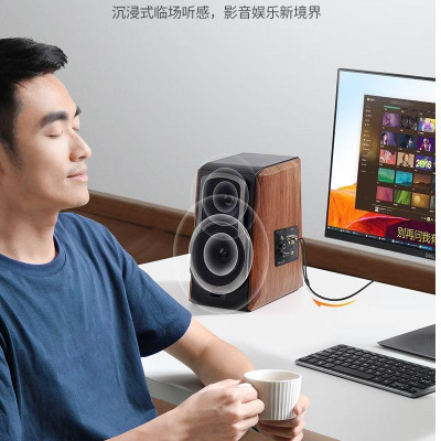 Ugreen UG90247AV195TK 2M Cáp 3.5mm sang 2 đầu RCA đầu mạ vàng 24k - HÀNG CHÍNH HÃNG