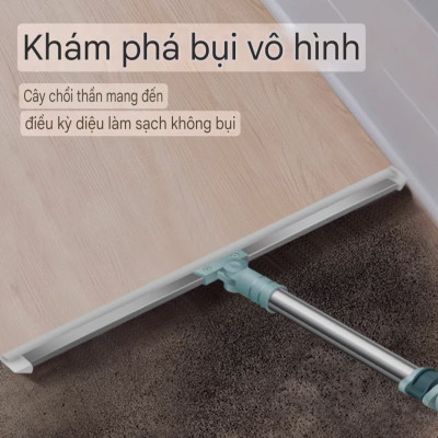 CÂY GẠT SÀN GẠT KÍNH SILICON 50CM CÁN DÀI ĐIỀU CHỈNH NGẮN DÀI CÂY GẠT SÀN GẠT KÍNH SIÊU SẠCH 2 IN 1