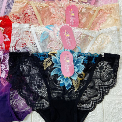 Sét 10 quần lót nữ Cotton ren cao cấp MQ 816