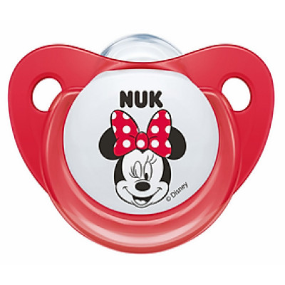 Bộ 2 Ti Giả Silicone Mickey Sleeptime Nuk NU34339 (6-18 tháng) - Mẫu Ngẫu Nhiên