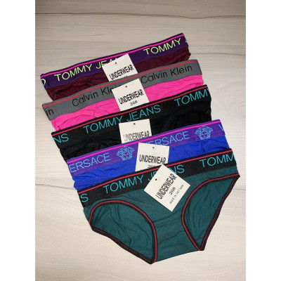 Combo 10 quần lót nữ cotton lưng chữ 268 – Mềm mại, thoáng mát, co giãn thoải mái