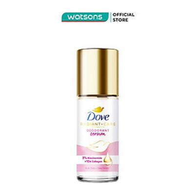 Lăn Khử Mùi Dove Radiant + Care Deodorant Serum 3% Niacinamide + 10X Collagen 45ml
