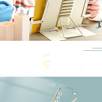 Giá Đỡ đỡ sách, đọc sách, đỡ điện thoại máy tính bảng đa năng chống cận Hợp Kim Nhôm Cao Cấp có thể điều chỉnh chiều cao. Hỗ Trợ Chống Mỏi Cổ, Vai, Gáy. Hàng Chính Hãng KitAcoom