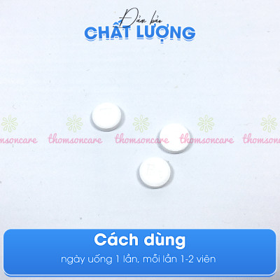 Vitamin B1 lọ to 1800 viên nén, bổ sung vtm b1, tốt cho tiêu hóa, mọc tóc cho trẻ em và người lớn