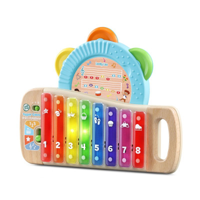 Đồ Chơi Đàn Xylophone Bằng Gỗ 2 Trong 1 Đa Sắc Màu LEAPFROG 80-615600