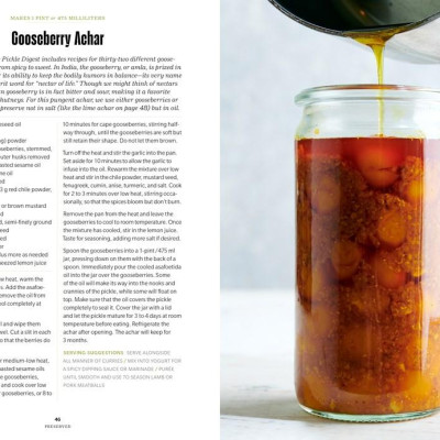 Sách - Preserved: Condiments - 25 Recipes by Darra Goldstein (UK edition, Hardcover)